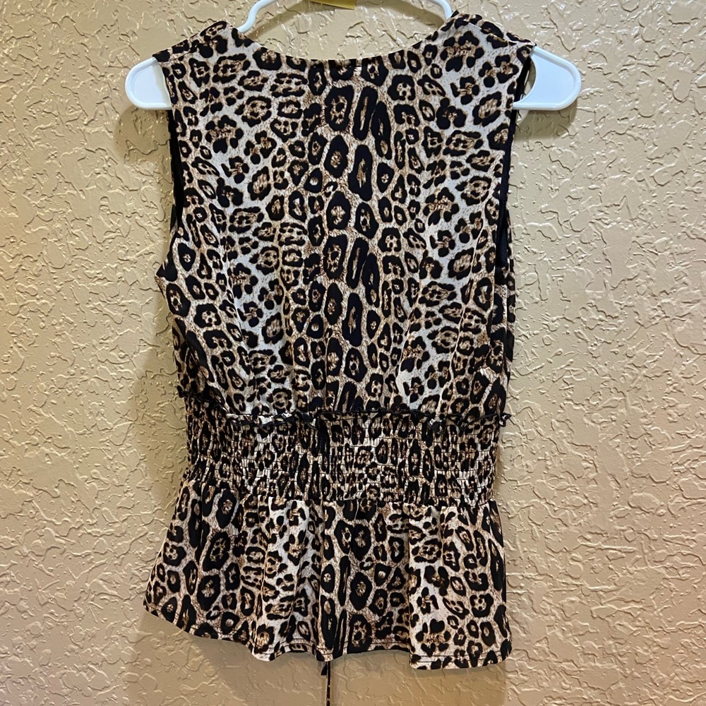 Ember Leopard Print Blouse - Picture 5 of 9
